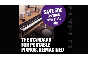 Actie: €50,- cashback op uw Yamaha P-145