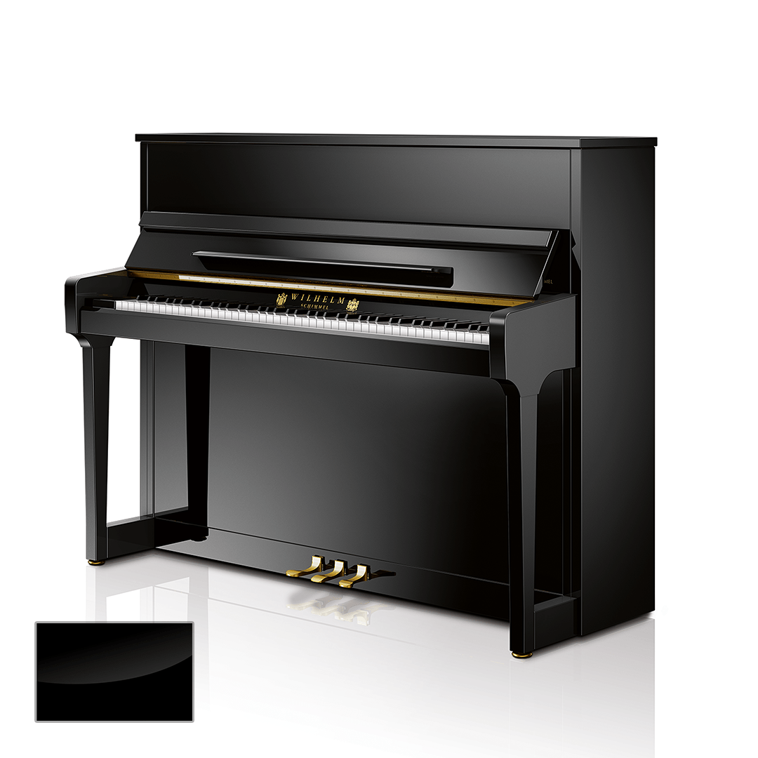 Wilhelm Schimmel W 114T SP messing piano afbeelding