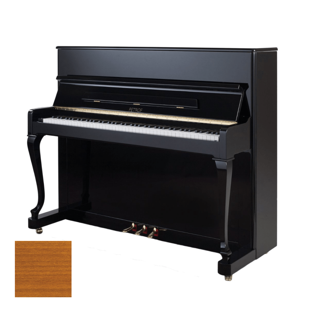 Petrof P 118 D1 6217 messing piano afbeelding