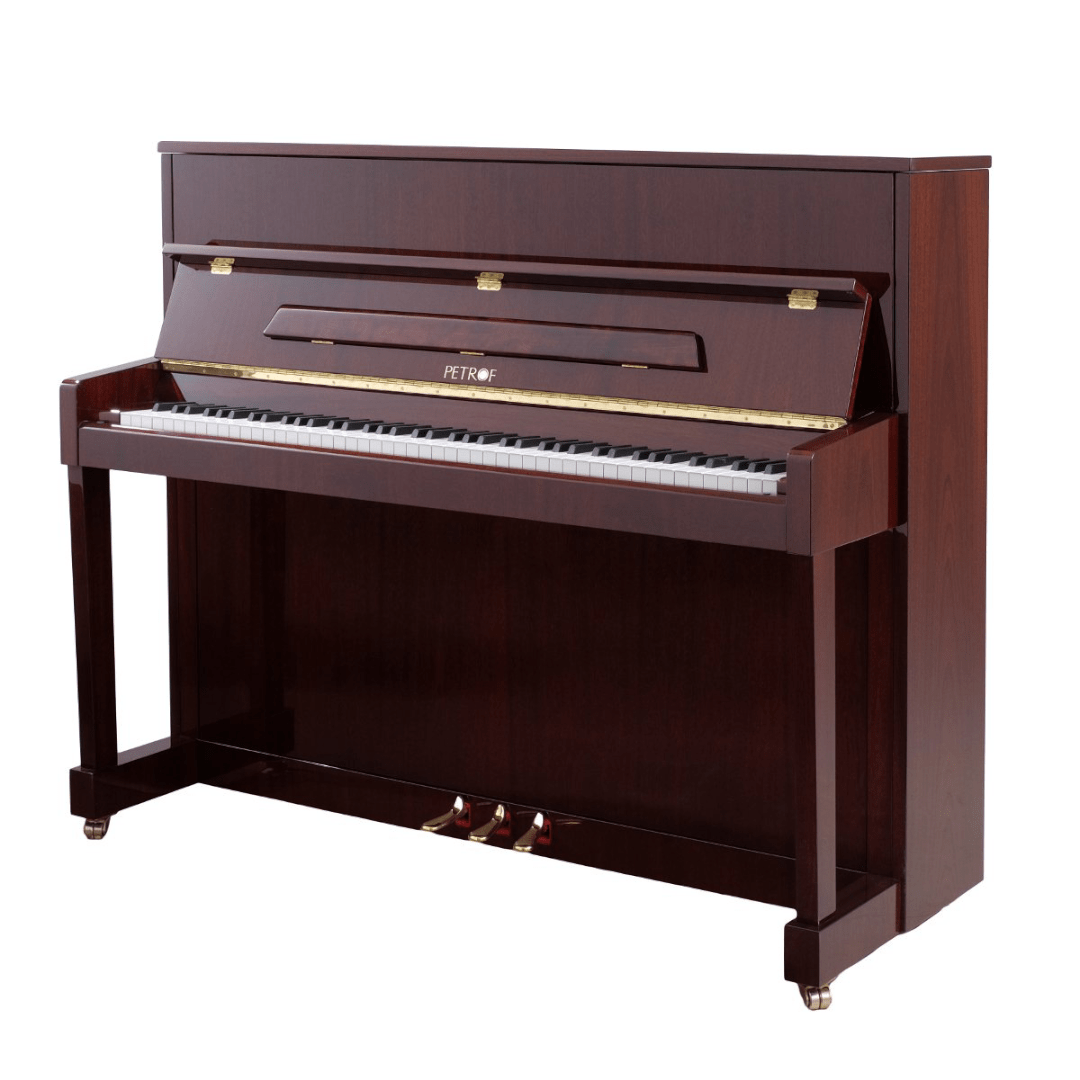 Petrof P 118 M1 3281 messing piano afbeelding