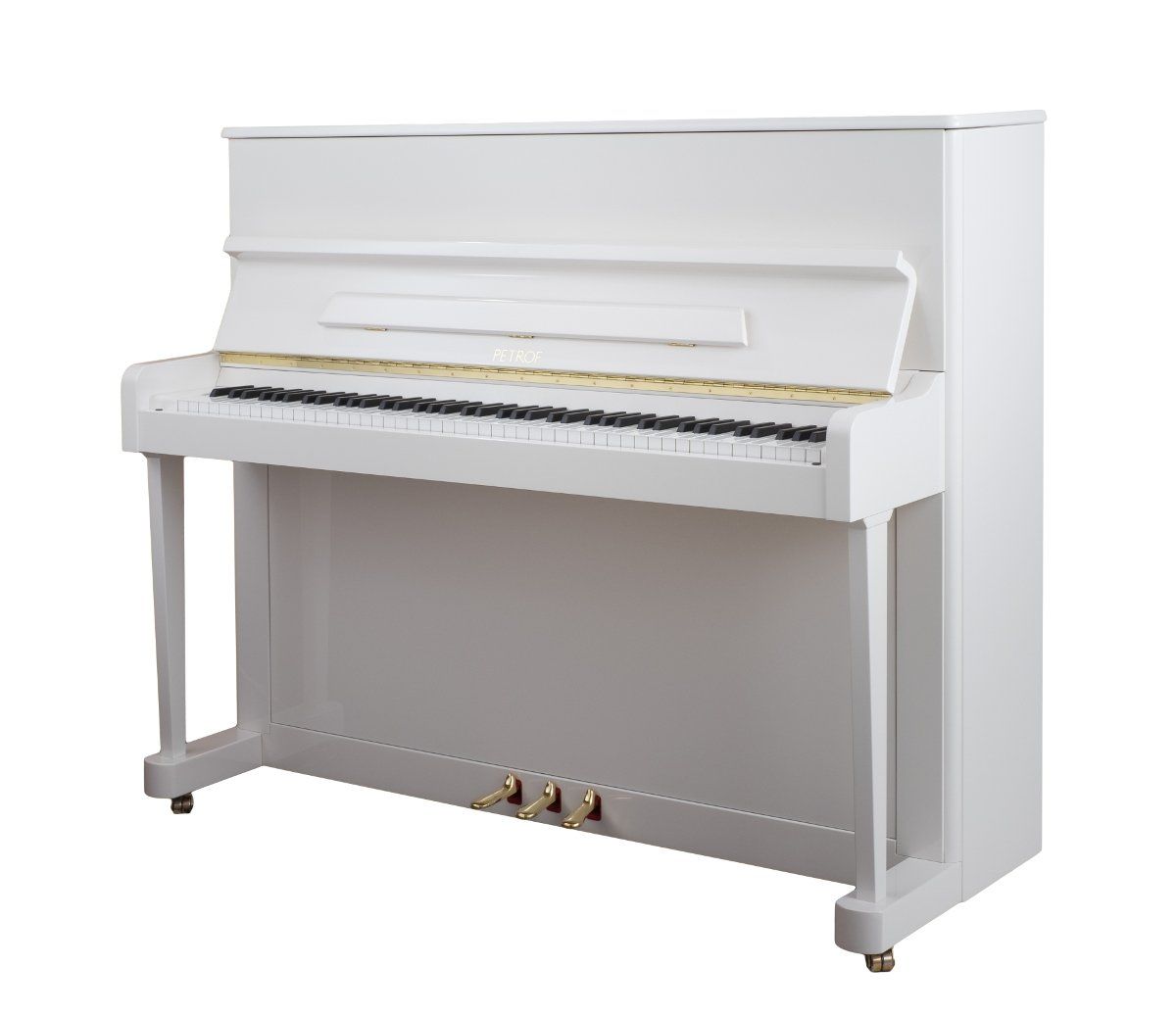 Petrof P 118 P1 1 messing piano afbeelding