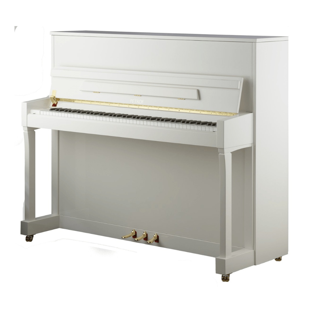 Petrof P 122 N2 1 messing piano