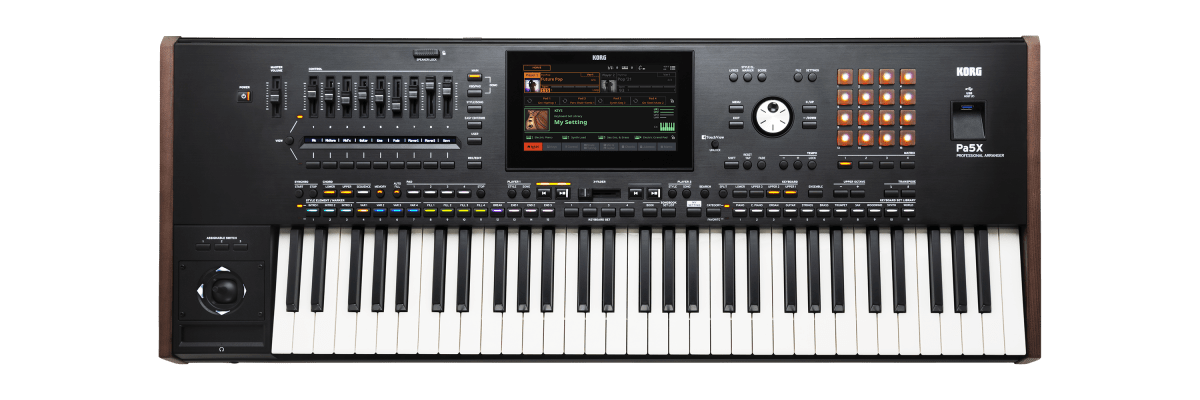 Korg Pa5X 61 keyboard