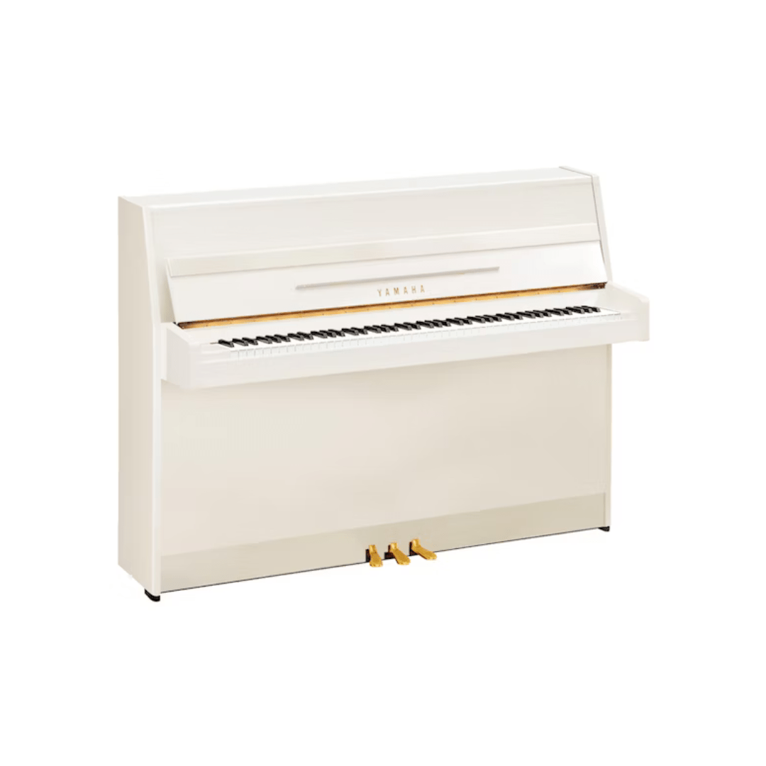 Yamaha B1 PWH messing piano (wit hoogglans)