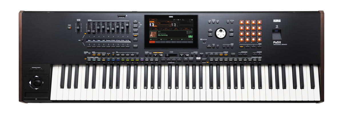 Korg Pa5X 76 keyboard