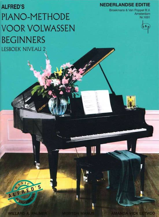 B015114_Alfred's Pianomethode Volwassen beginners Niveau 2_Boeken