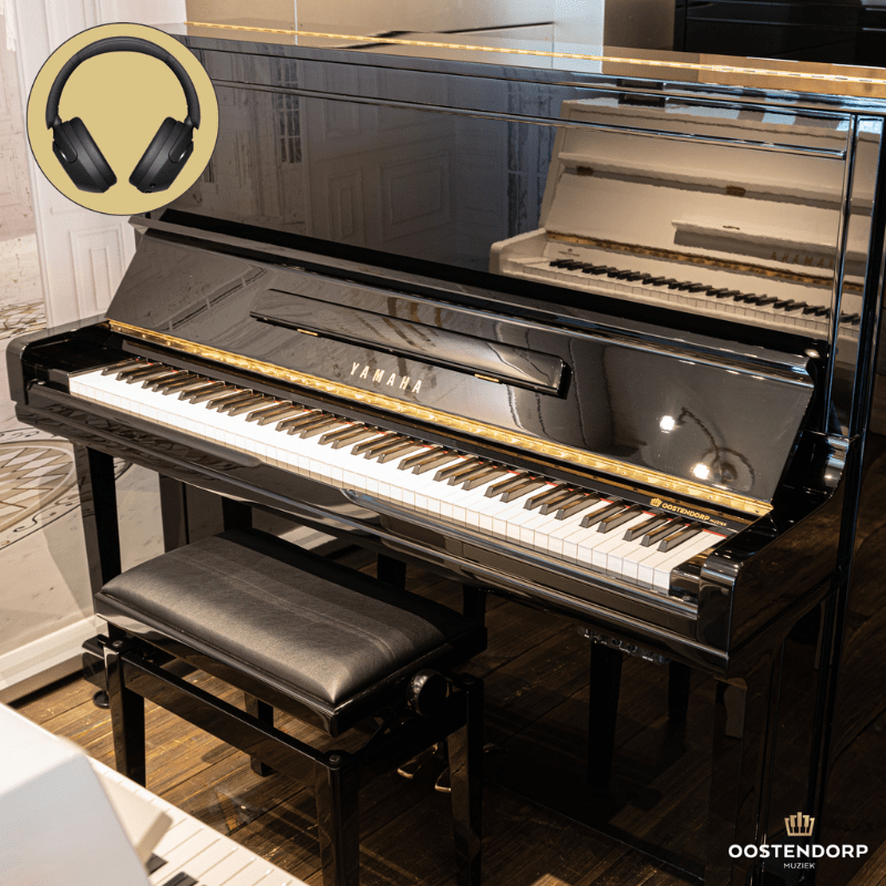 Yamaha U300S PE messing silent piano 5323028-4945 afbeelding