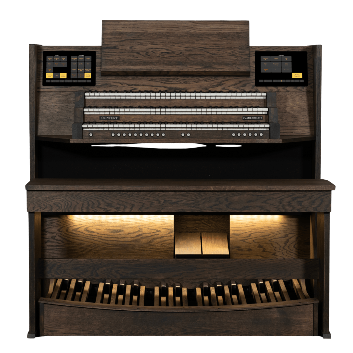 Content Cambiare 312 SW / HW Charcoal orgel afbeelding