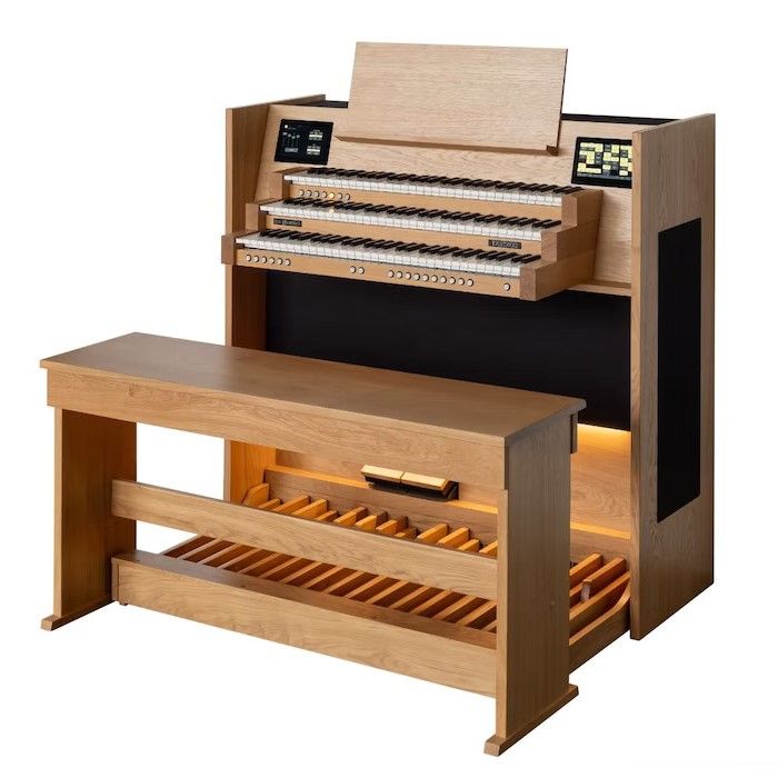 Content Cambiare 312 blank eiken orgel afbeelding