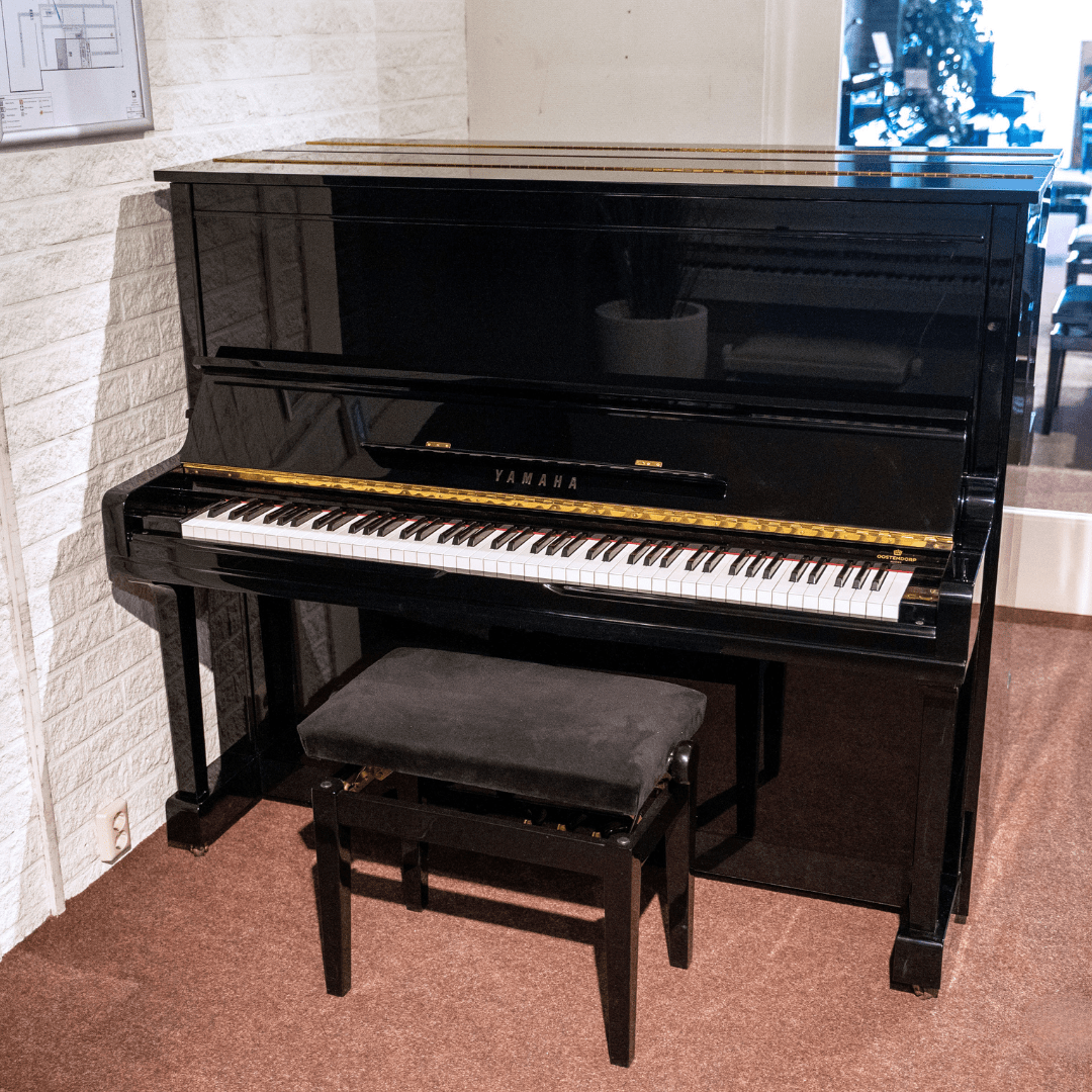 Yamaha U300 PE messing piano 5360590-1666 afbeelding