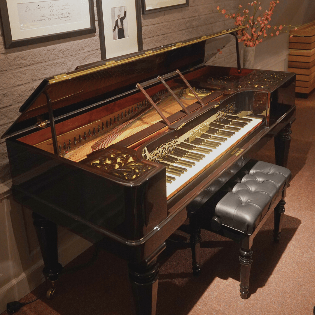 Collard & Collard Square Grand tafelpiano PBR messing piano 7594-3211