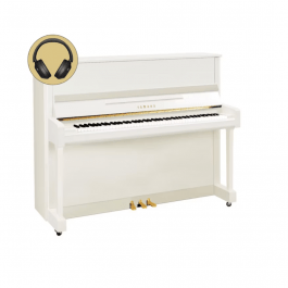 Yamaha B3E SC3 PWH messing silent piano (wit hoogglans) 