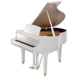 Kawai GL-10 WH/P messing vleugel 