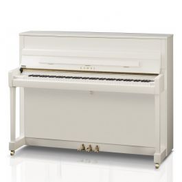 Kawai K-200 WH/P messing piano 