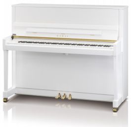 Kawai K-300 WH/P messing piano 