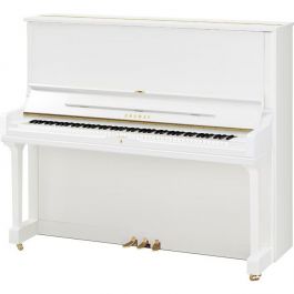 Yamaha YUS3 S PWH messing piano (wit hoogglans) 