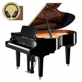 Yamaha D C3X EN PRO SAW messing Disklavier vleugel 