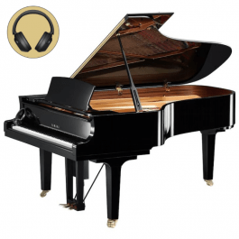 Yamaha D C7X EN PRO PE messing Disklavier vleugel 