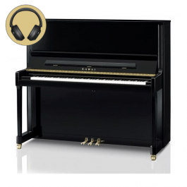 Kawai K-600 AURES2 E/P messing silent piano 