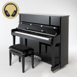Sebastian Steinwald 123 (AdSilent) PE zilver silent piano 