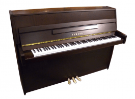 Yamaha B1 OPDW messing piano (donker noten) 