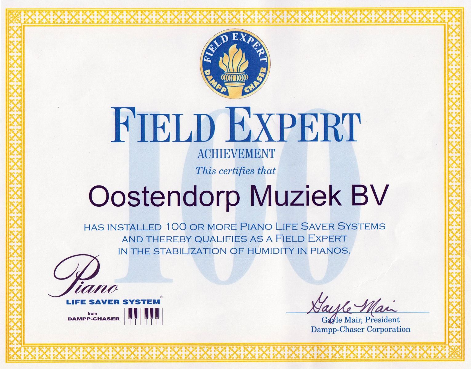 P039450_Piano Life Saver System G7PS dampp chaser / luchtbevochtige_Temperatuur en vochtigheid