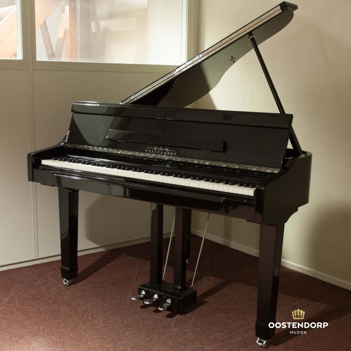 Oostendorp Digital Classic Mini Grand Deluxe V PE messing afbeelding