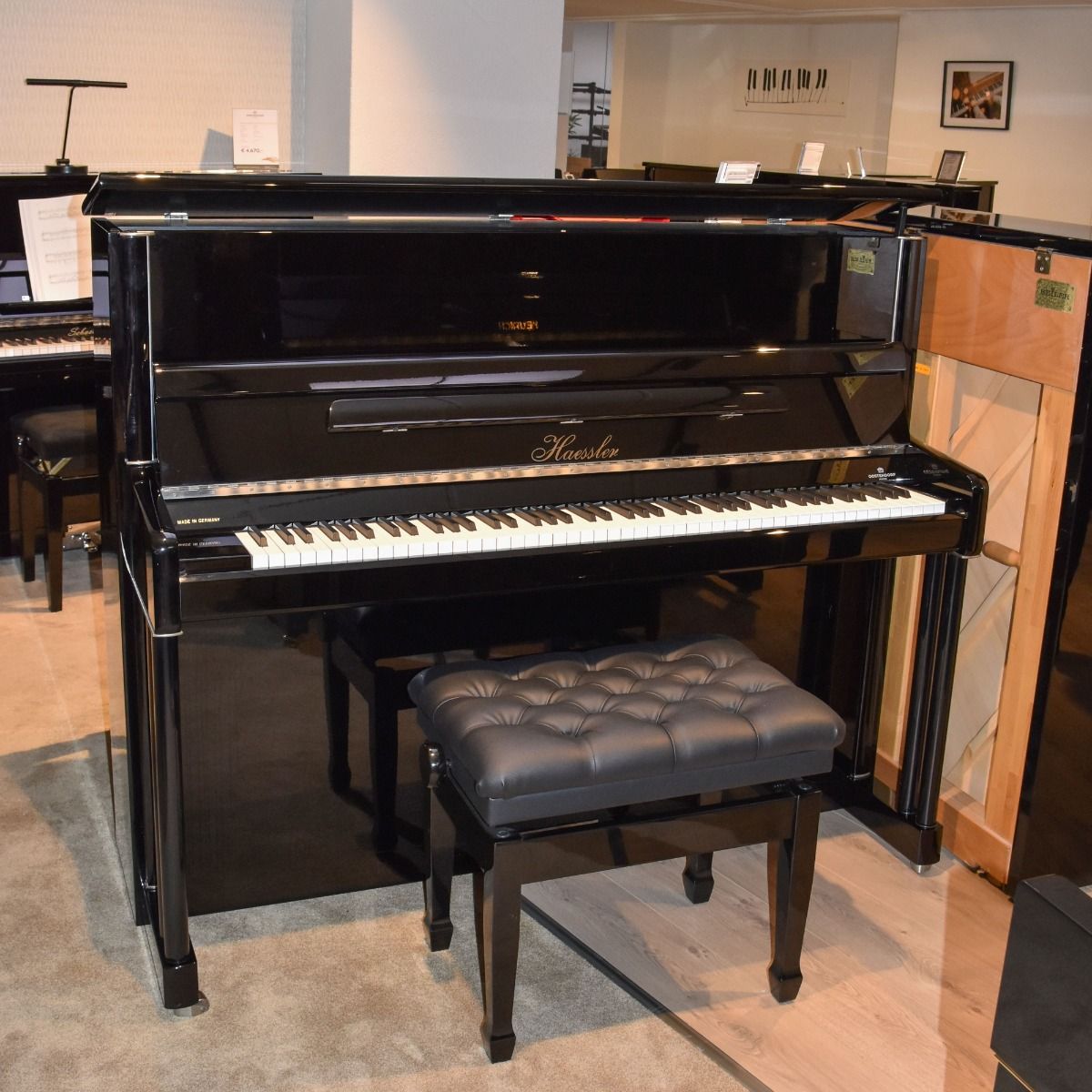 Haessler 125 Deco Rondo PE chroom mat piano 601975-3626