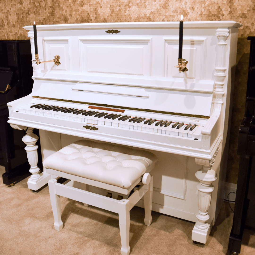Gebr. Beckershof & Co 130 WH messing piano 6491-3744