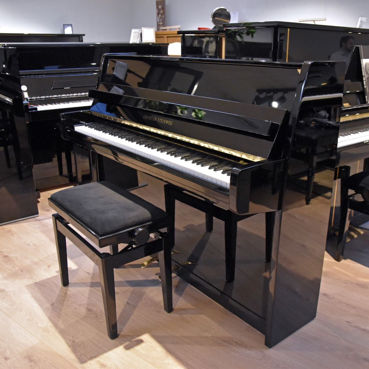 Grotrian Steinweg 110 PE messing piano 154590-4018 afbeelding