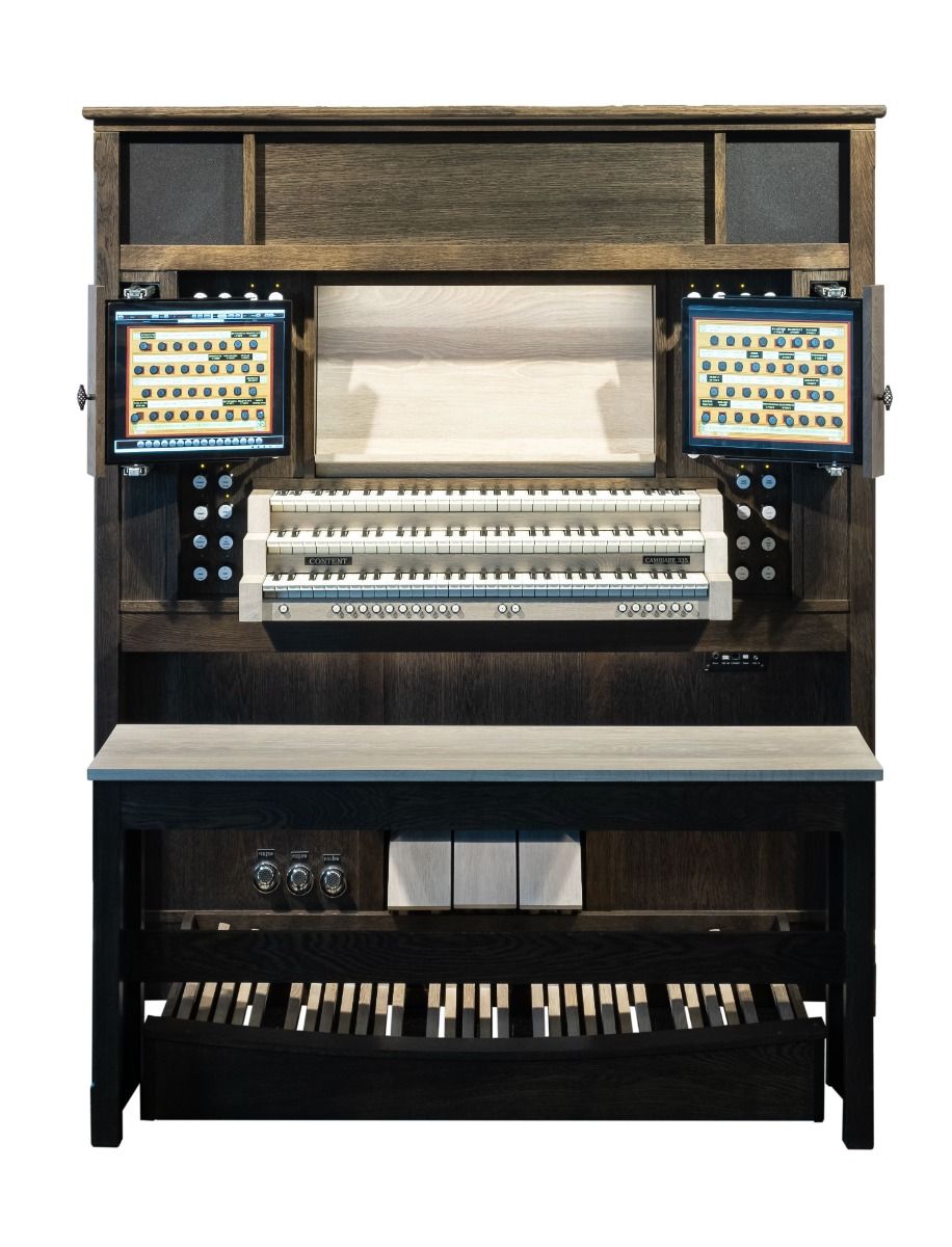 Content Cambiare 335 - 32T blank eiken orgel afbeelding