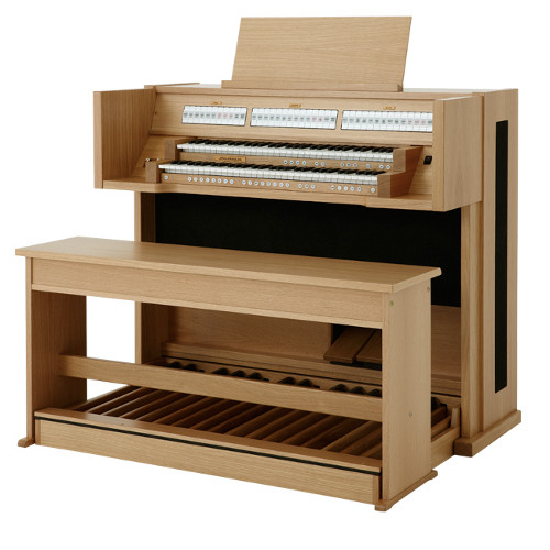 Johannus Vivaldi 150 blank eiken afbeelding