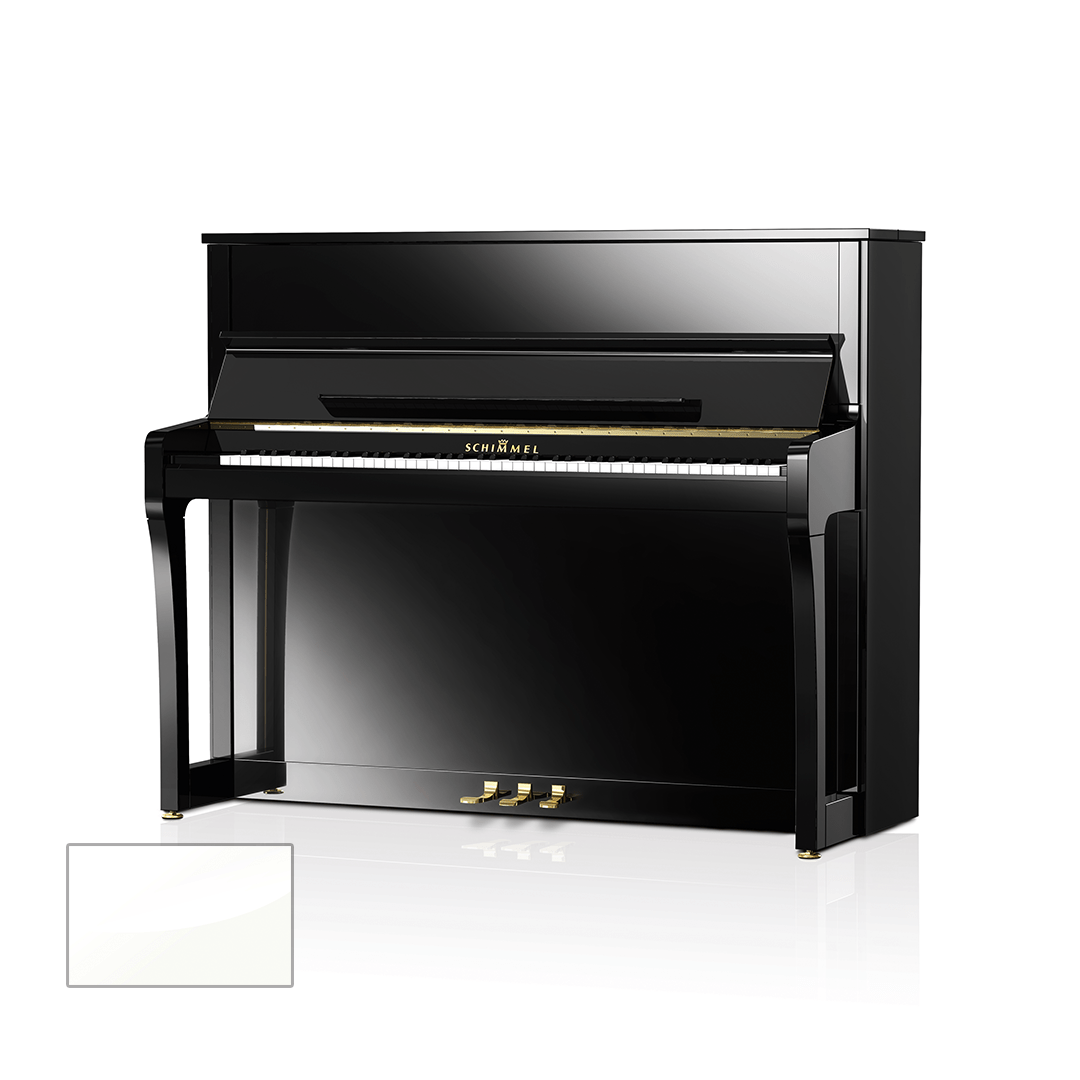 Schimmel Konzert K122 E WP messing piano afbeelding