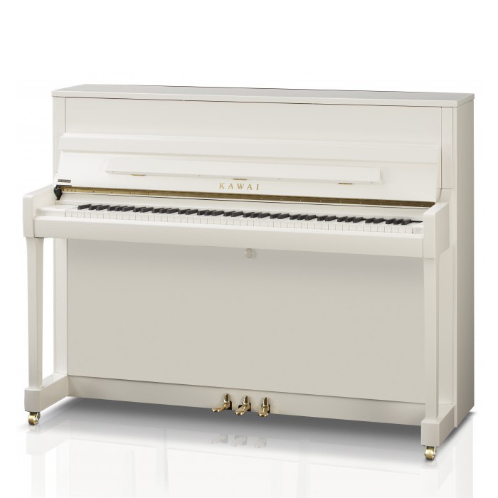 Kawai K-200 WH/P messing piano