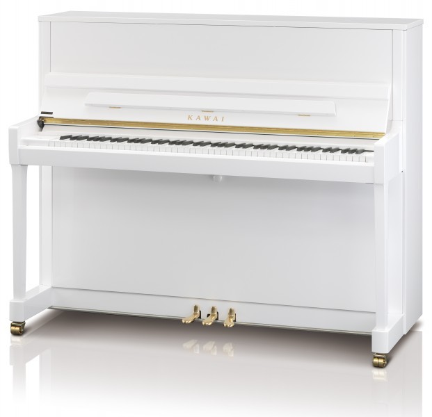 Kawai K-300 WH/P messing piano