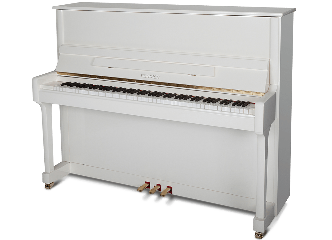 Feurich 122 - Universal PWH messing piano afbeelding