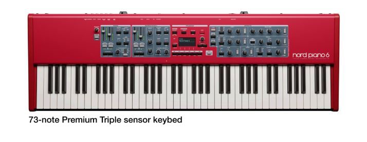Clavia Nord Piano 6 73 stagepiano afbeelding