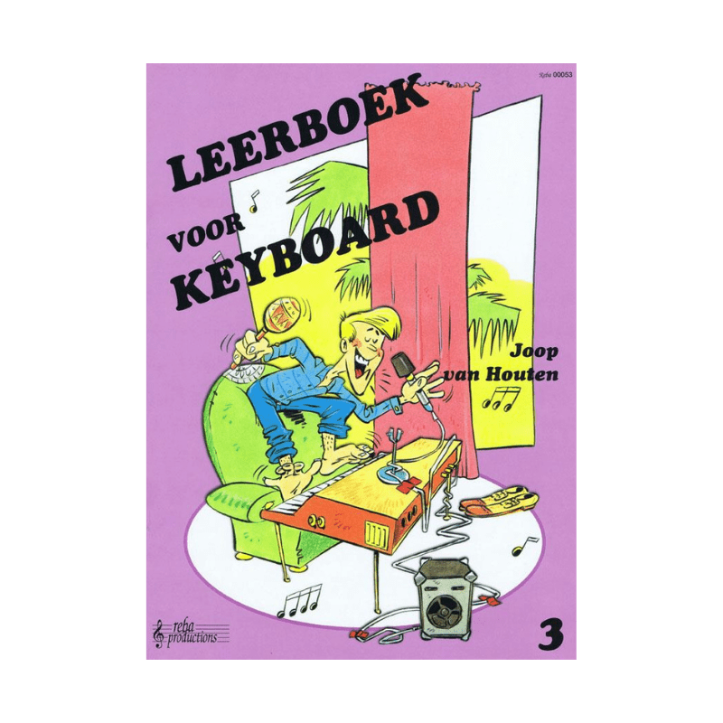 Joop van Houten Leerboek Voor Keyboard Deel 3