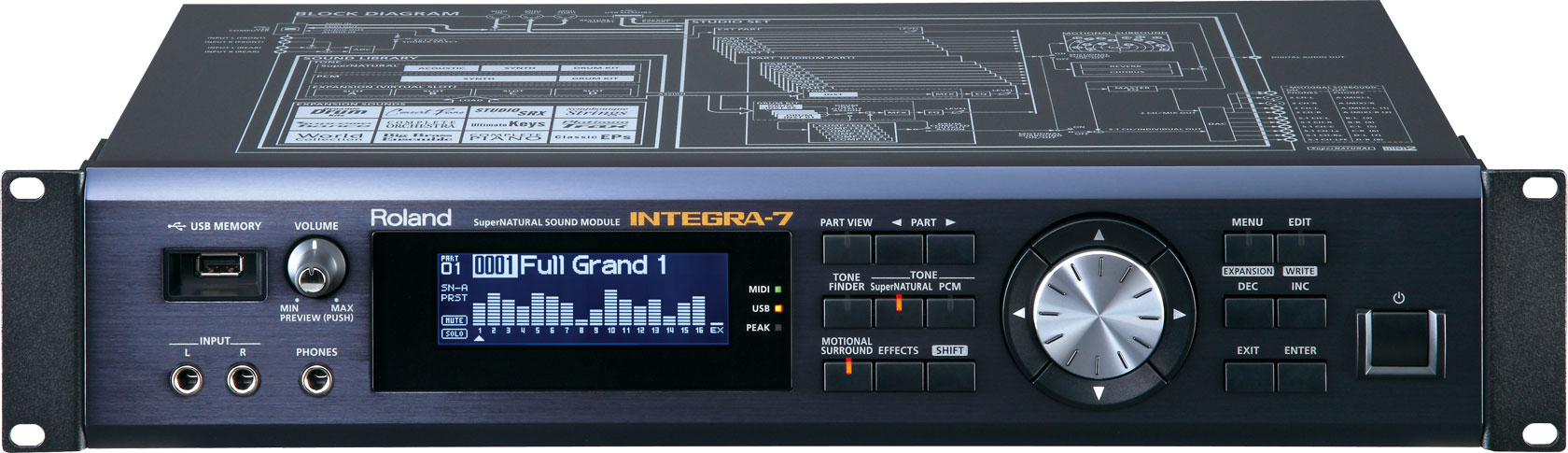 P003667_Roland INTEGRA-7 synthesizer module_Modules