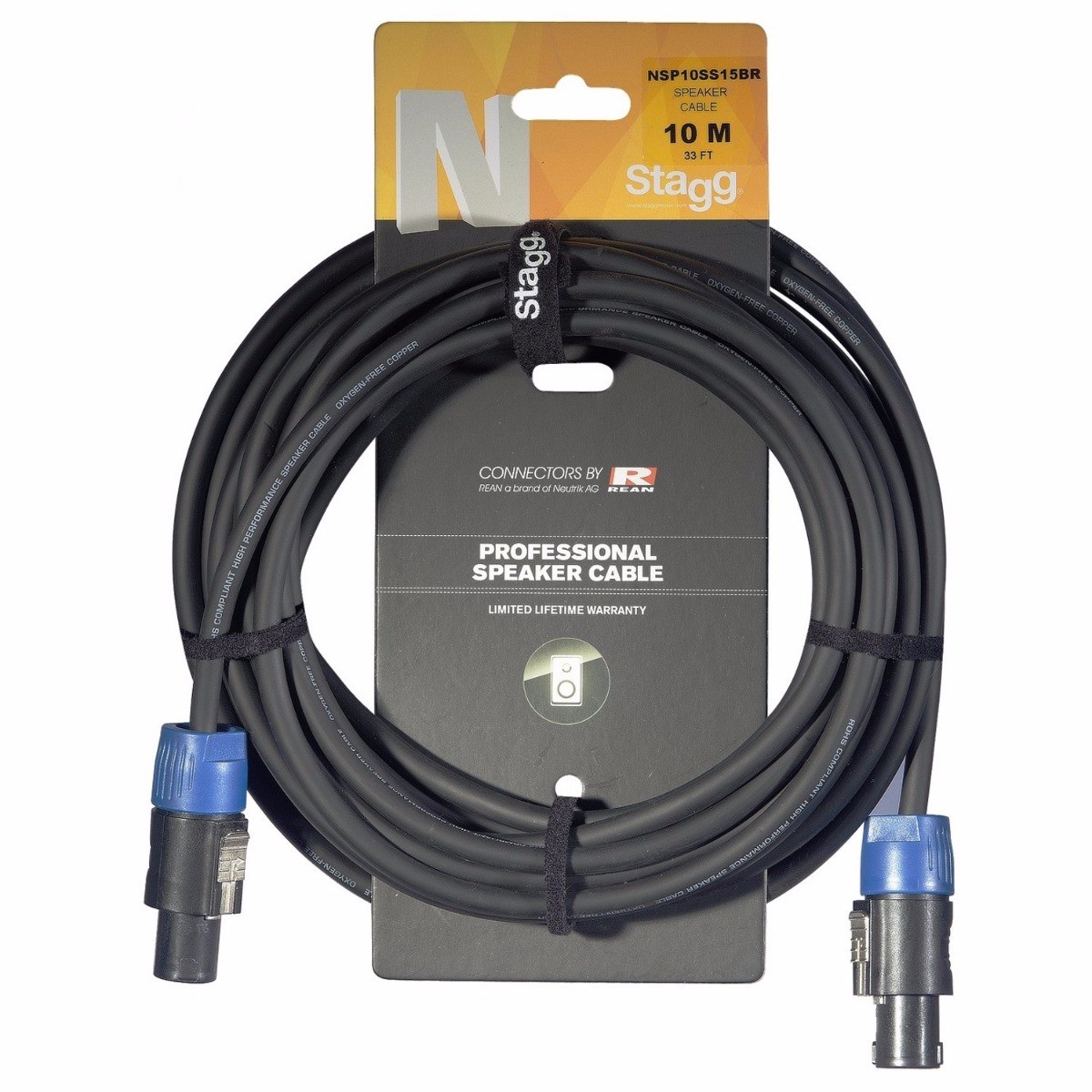 Stagg NSP10SS15BR luidsprekerkabel