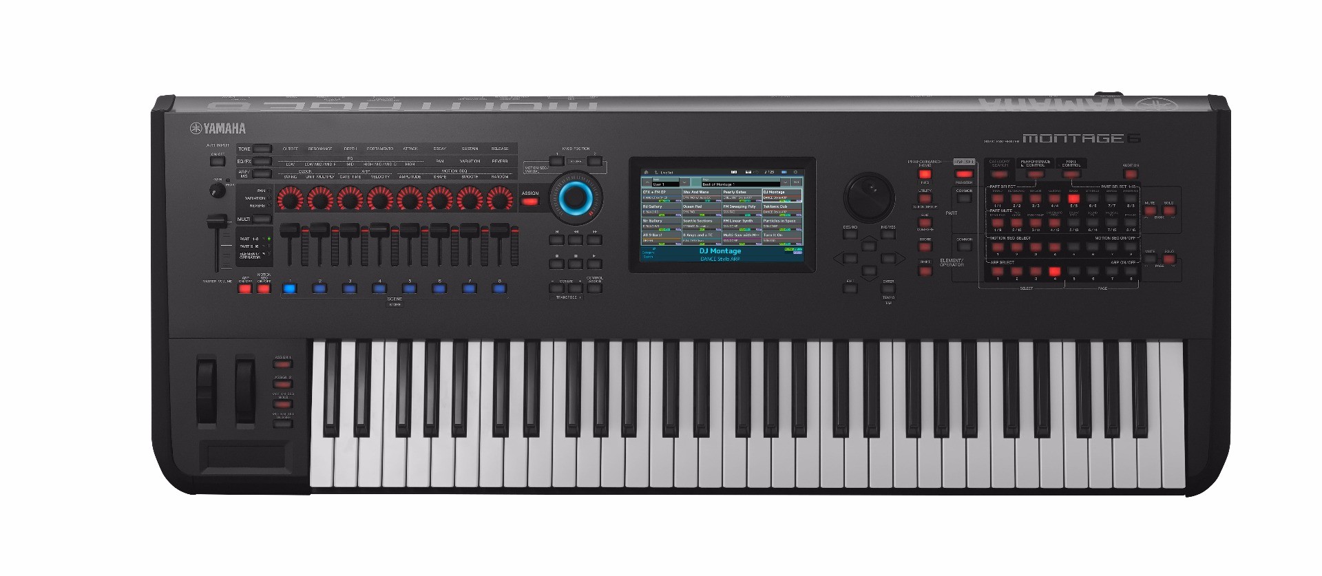 Yamaha Montage 6 synthesizer