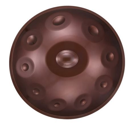 Oostendorp Mystic 432 brown handpan afbeelding