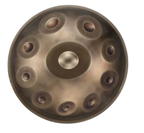 Oostendorp Mystic 440 gold handpan afbeelding