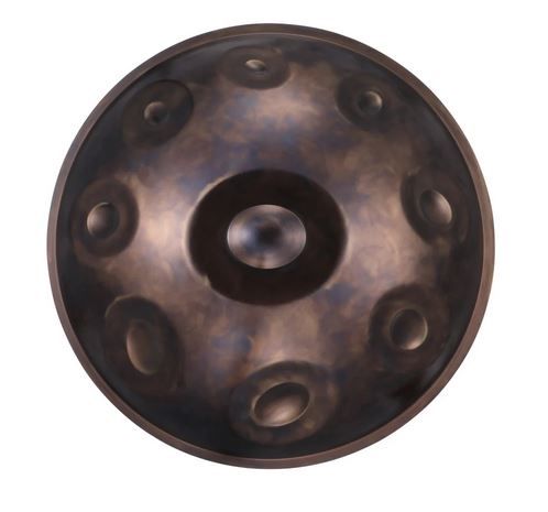 Oostendorp Mystic 432 violet handpan afbeelding
