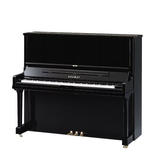 P007051_Yamaha SE132 PE messing piano (zwart hoogglans)_Nieuwe piano's
