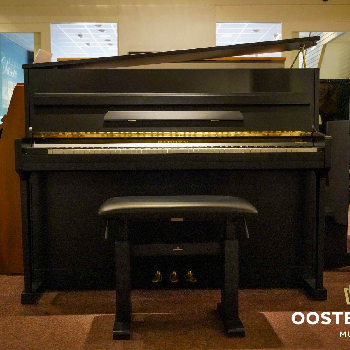 Rippen 115 Nocturne BK messing piano 190422-1803 afbeelding