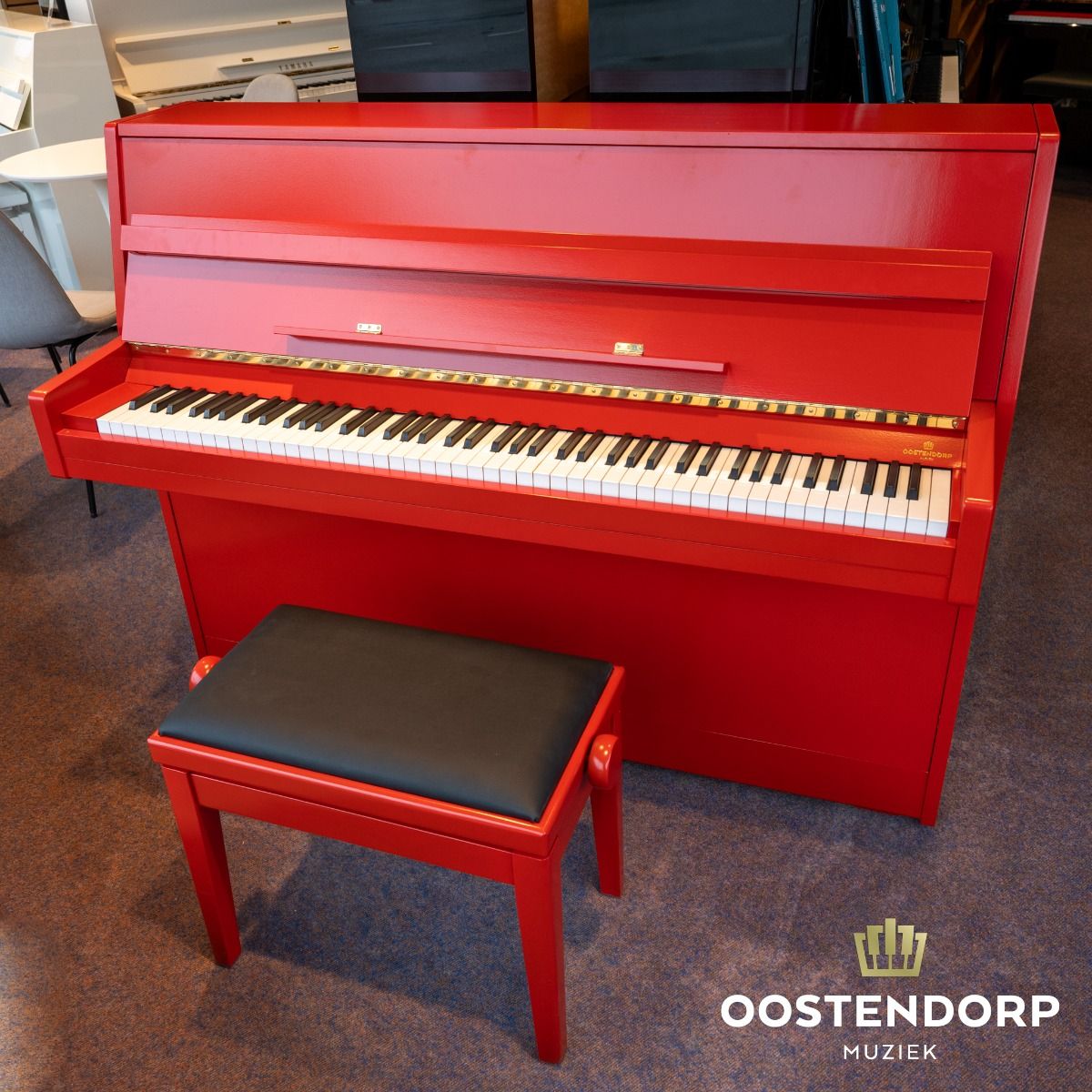 Rippen Cantabile RD messing piano 199826-3409 afbeelding