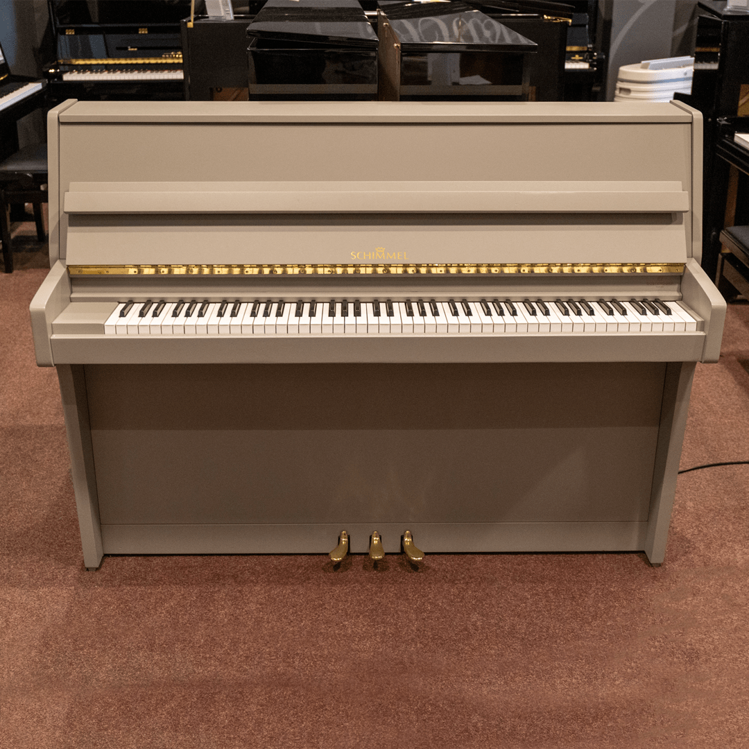 Schimmel 109 GRY messing piano 129326-2820