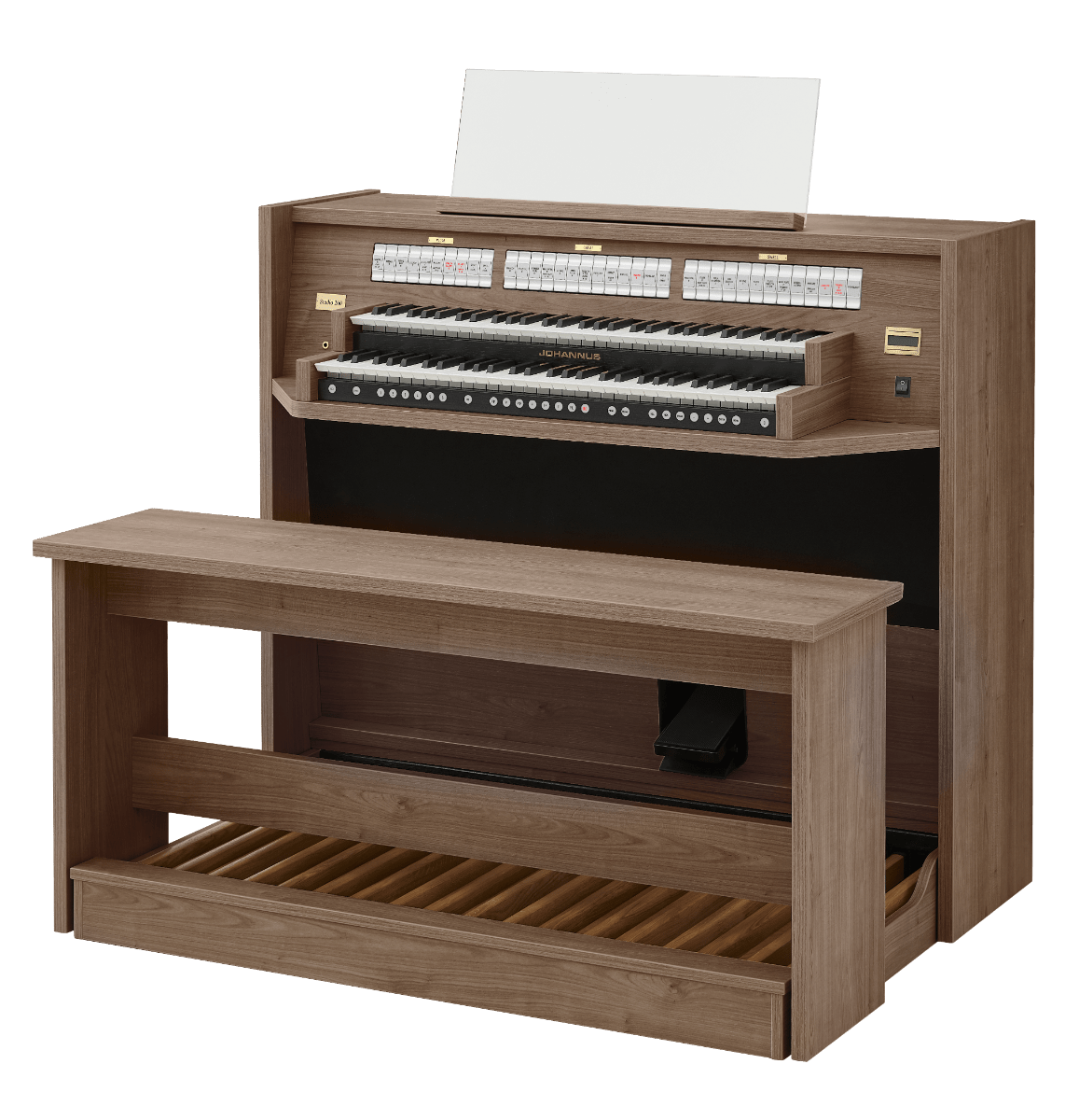 Johannus Studio 260 nautilus teak