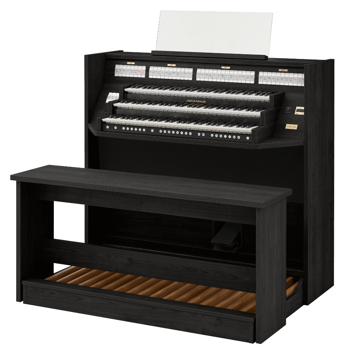 Johannus Studio 360 charcoal black afbeelding